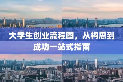 大学生创业流程图，从构思到成功一站式指南