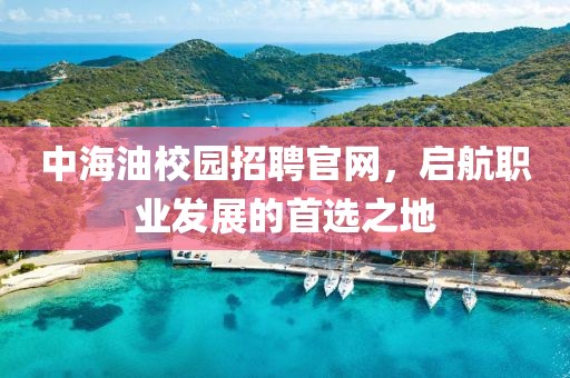 中海油校园招聘官网，启航职业发展的首选之地