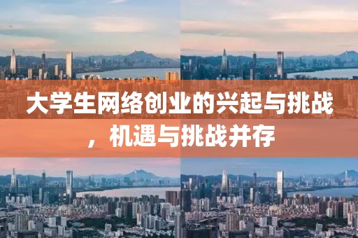 大学生网络创业的兴起与挑战，机遇与挑战并存